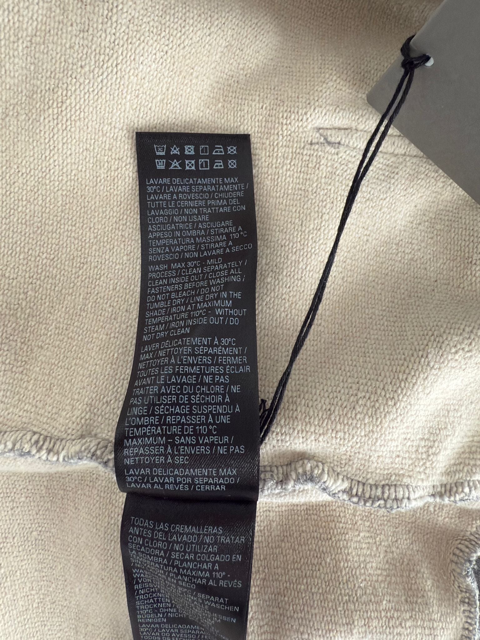 Balenciaga Tattoo Zip-Up Hoodie