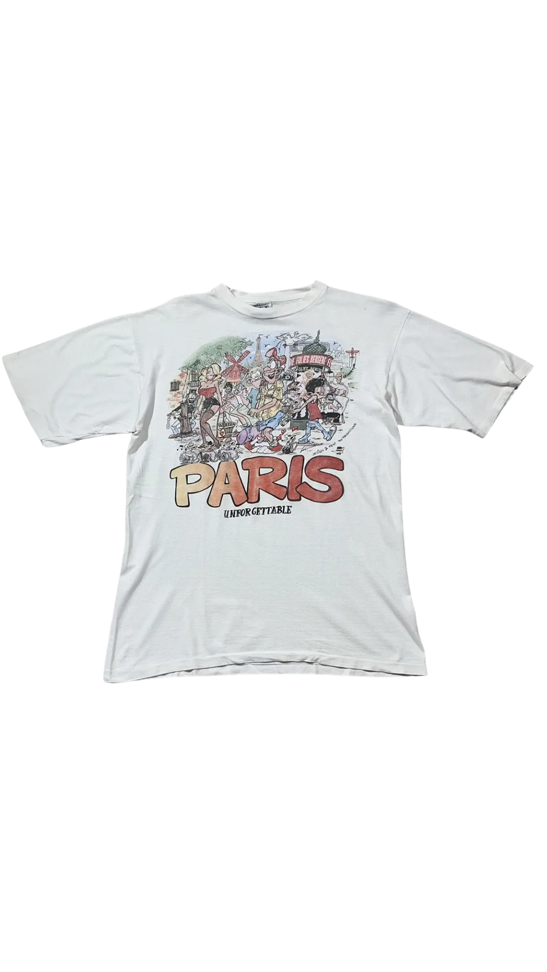 Paris Unforgettable tee "White"