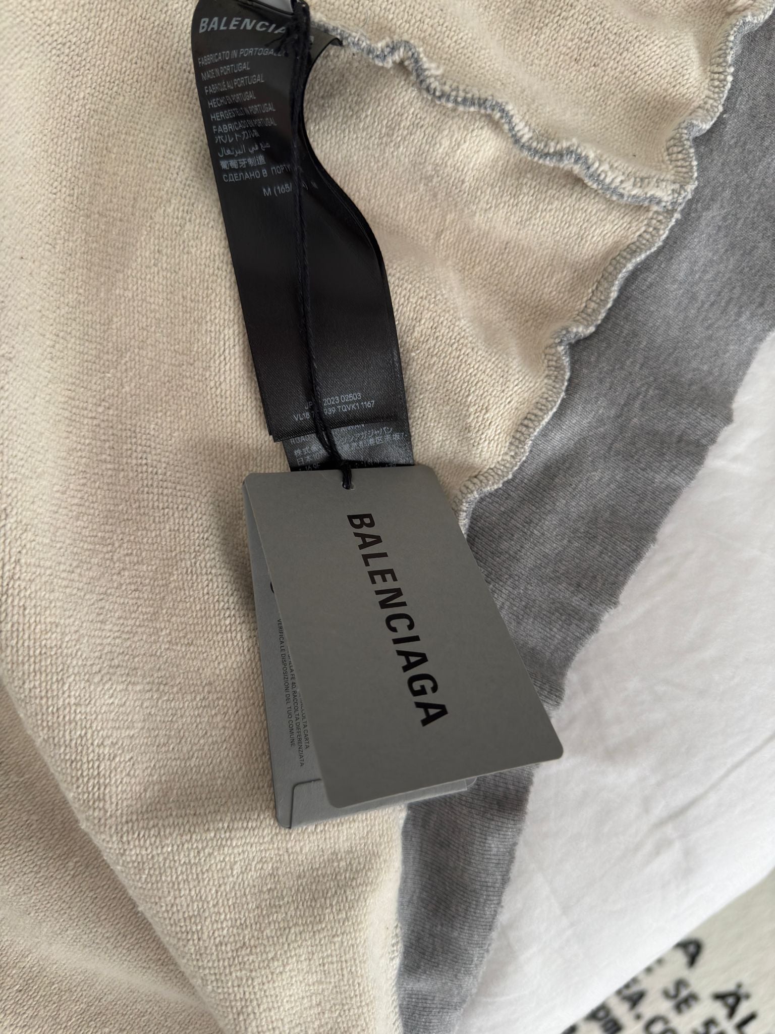 Balenciaga Tattoo Zip-Up Hoodie