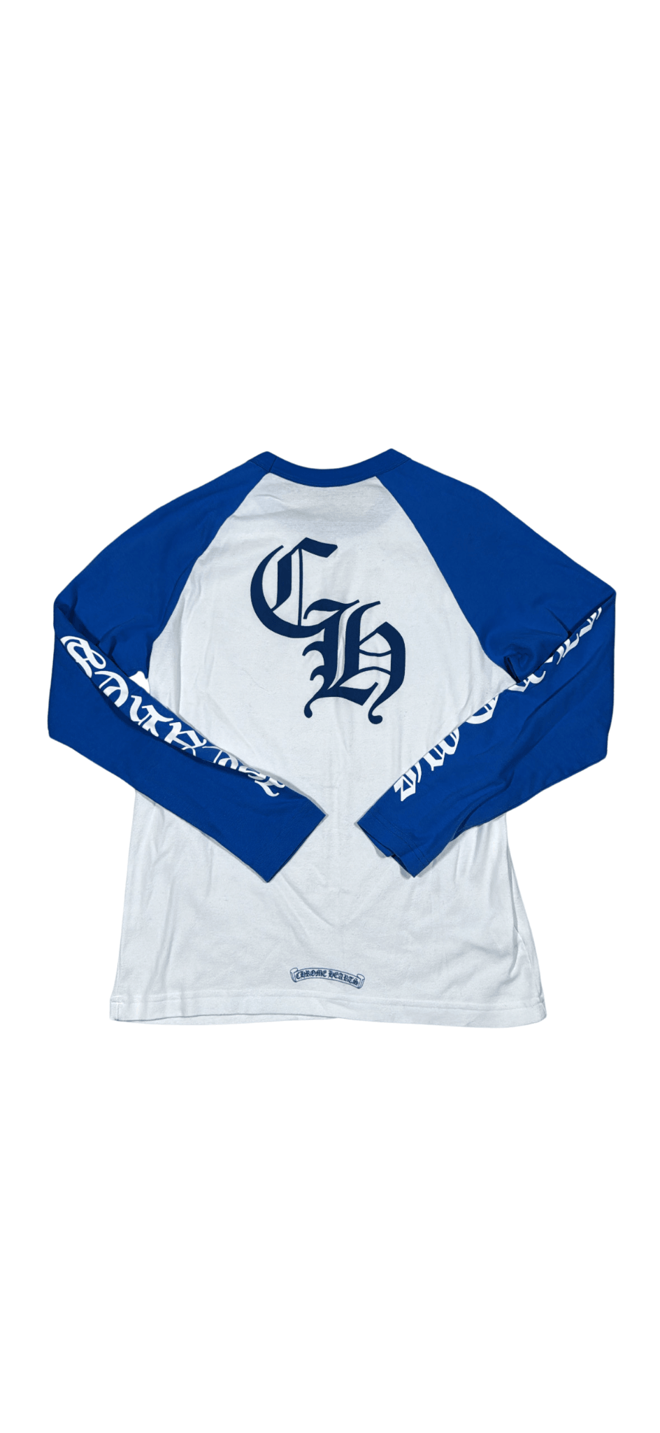 Horse Shoe Baseball Long Sleeve "Blue"