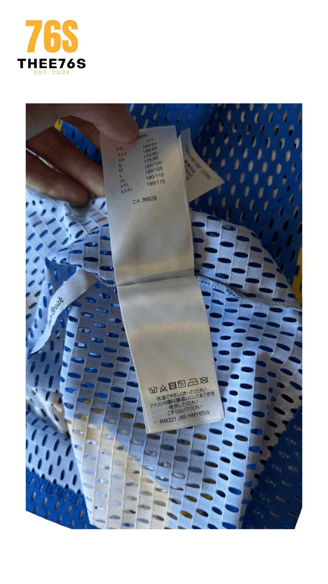 Football Jersey "Blue"