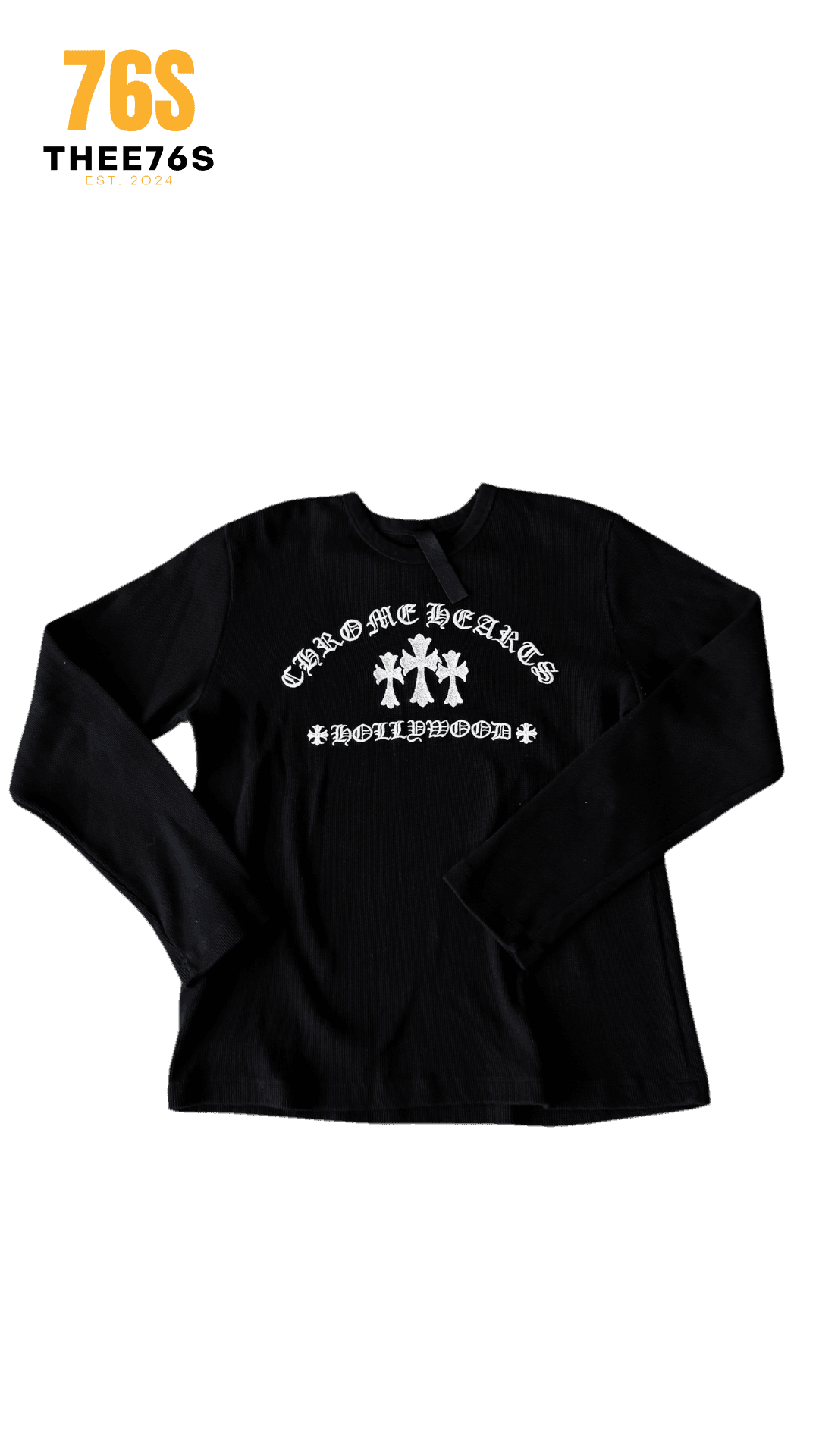 Waffe Triple Cross Long Sleeve "Black"