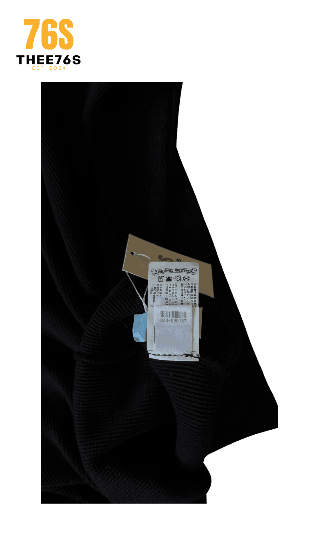 Waffe Triple Cross Long Sleeve "Black"