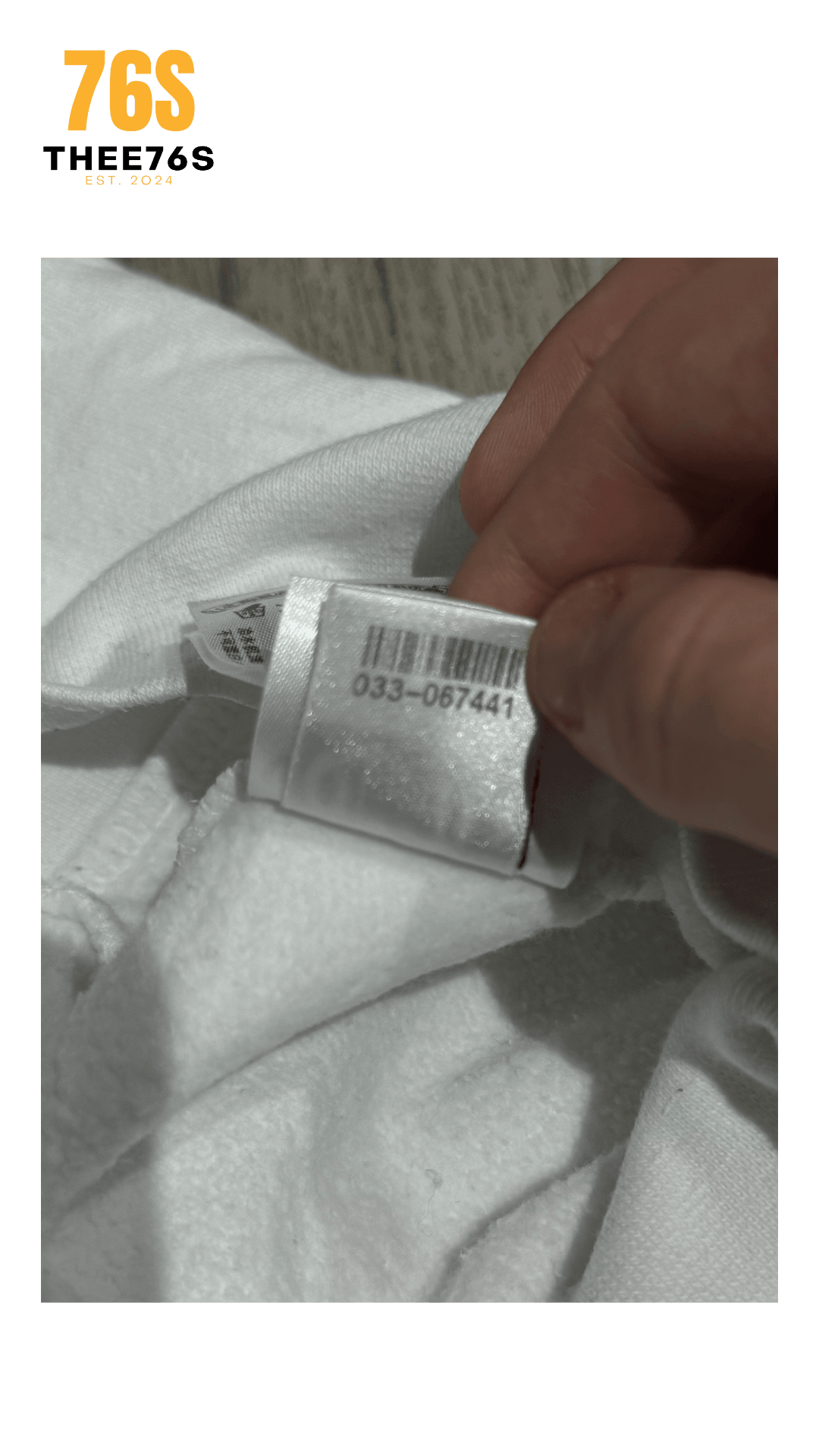 Yellow cross hoodie "White"