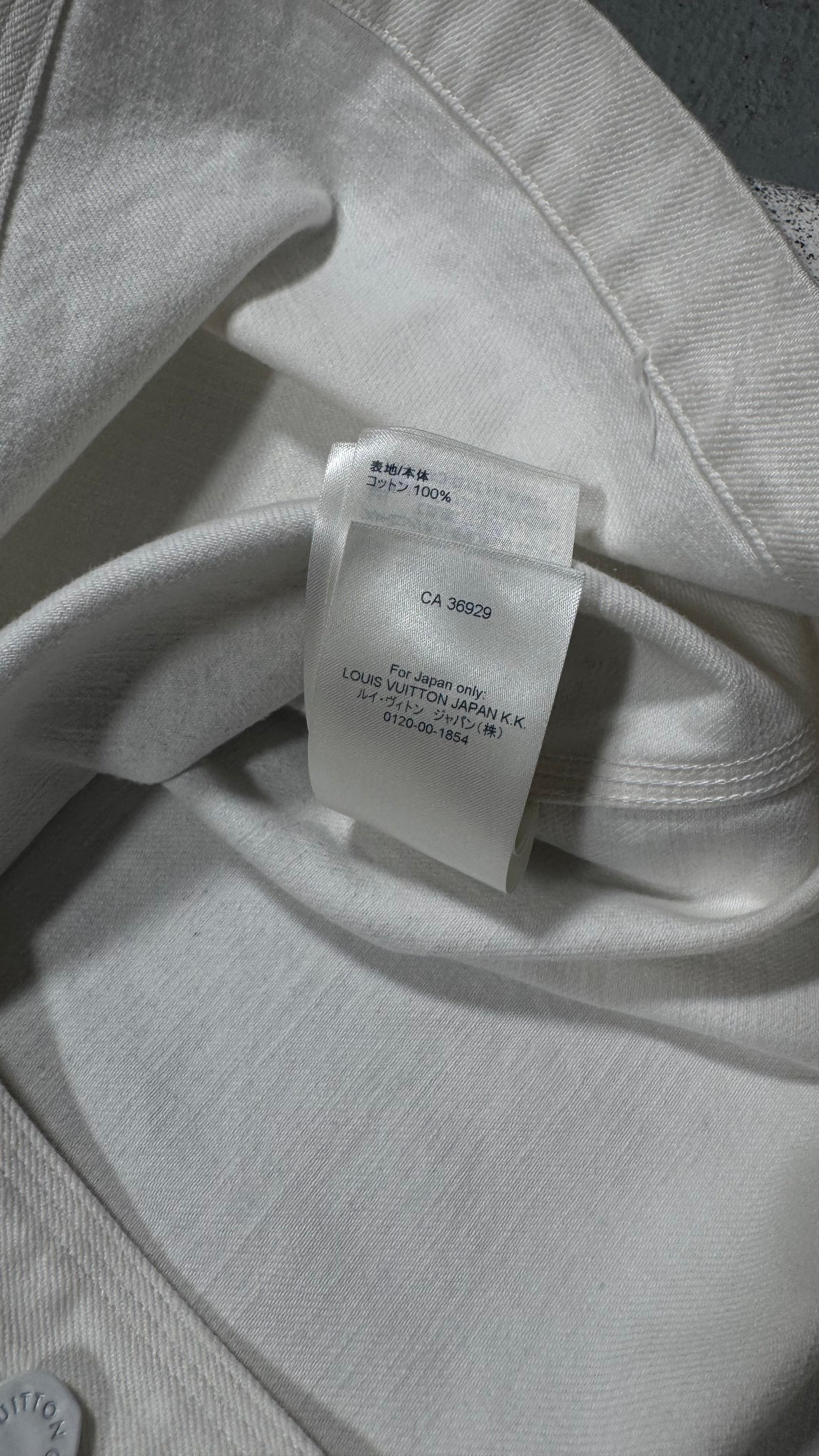 Gradient denim jacket