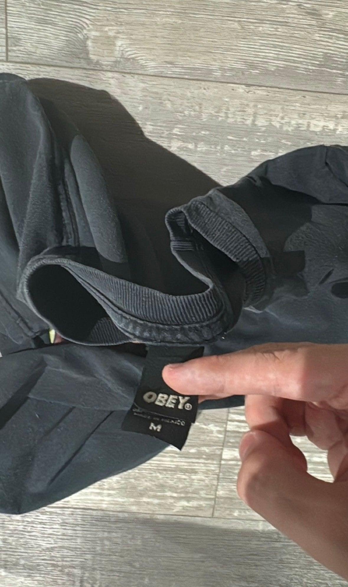 Y2K Obey X Cope Boxy Tee "Black" - Thee76s