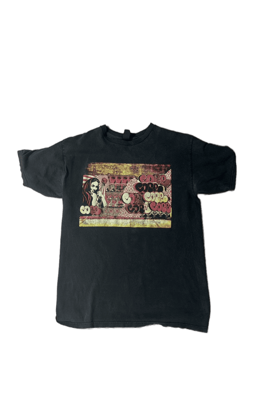 Y2K Obey X Cope Boxy Tee "Black" - Thee76s