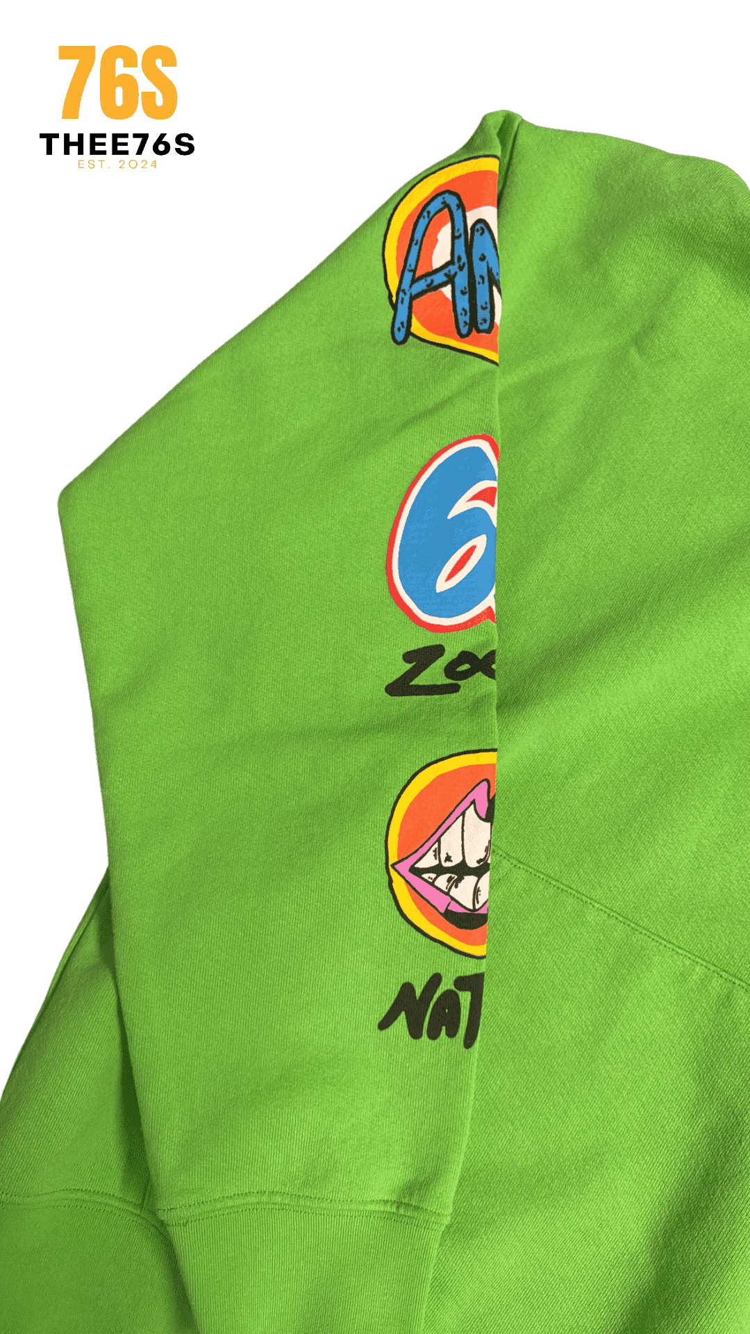 Sex Records Hoodie "Green" - Thee76s