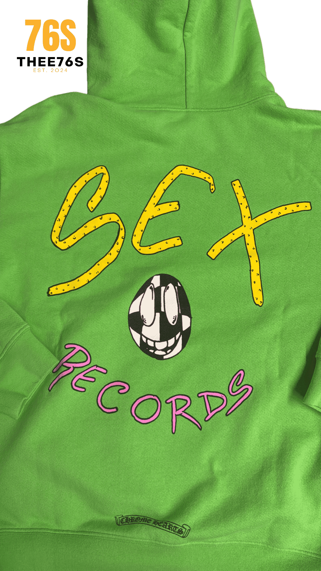 Sex Records Hoodie "Green" - Thee76s