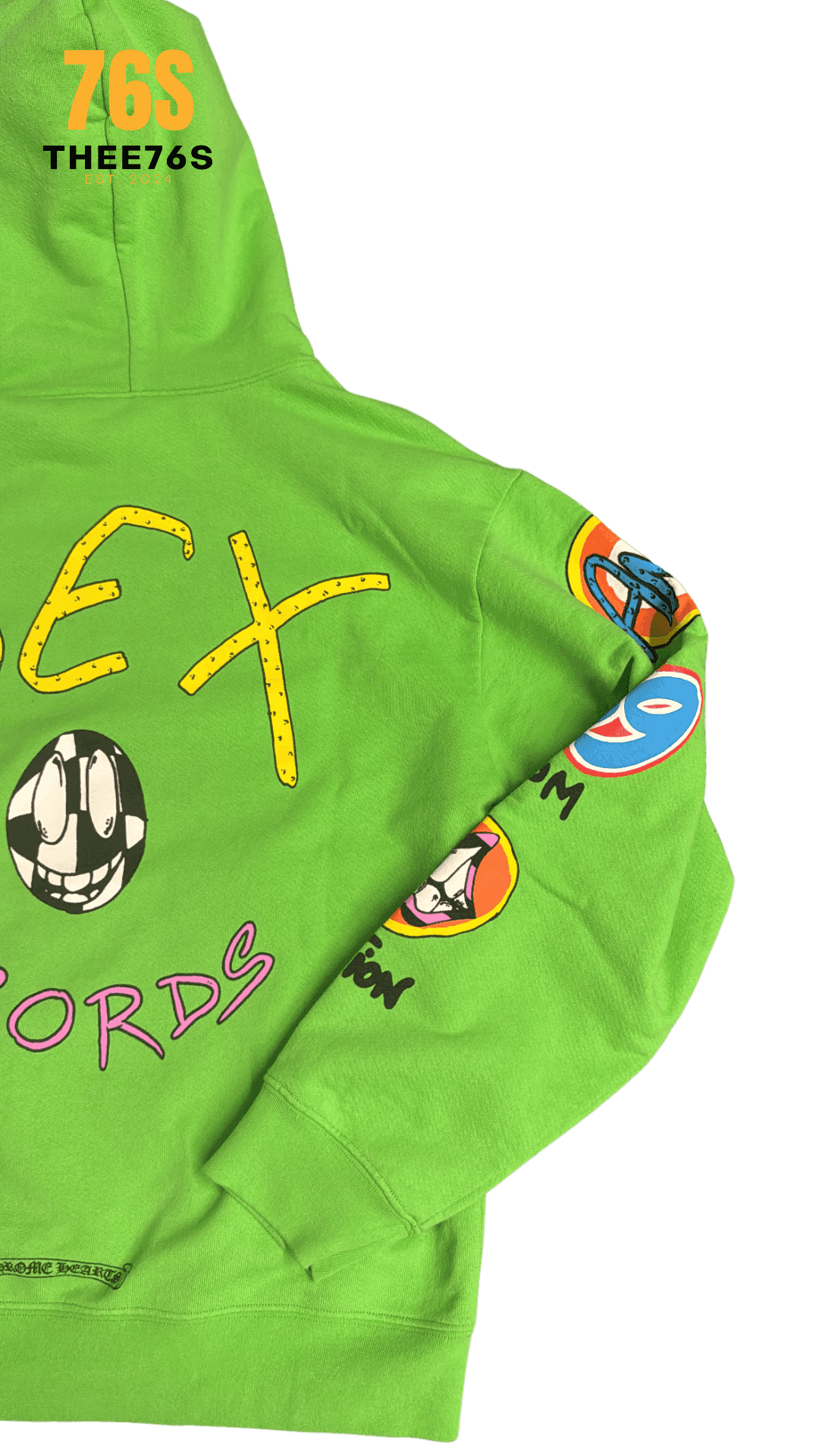 Sex Records Hoodie "Green" - Thee76s