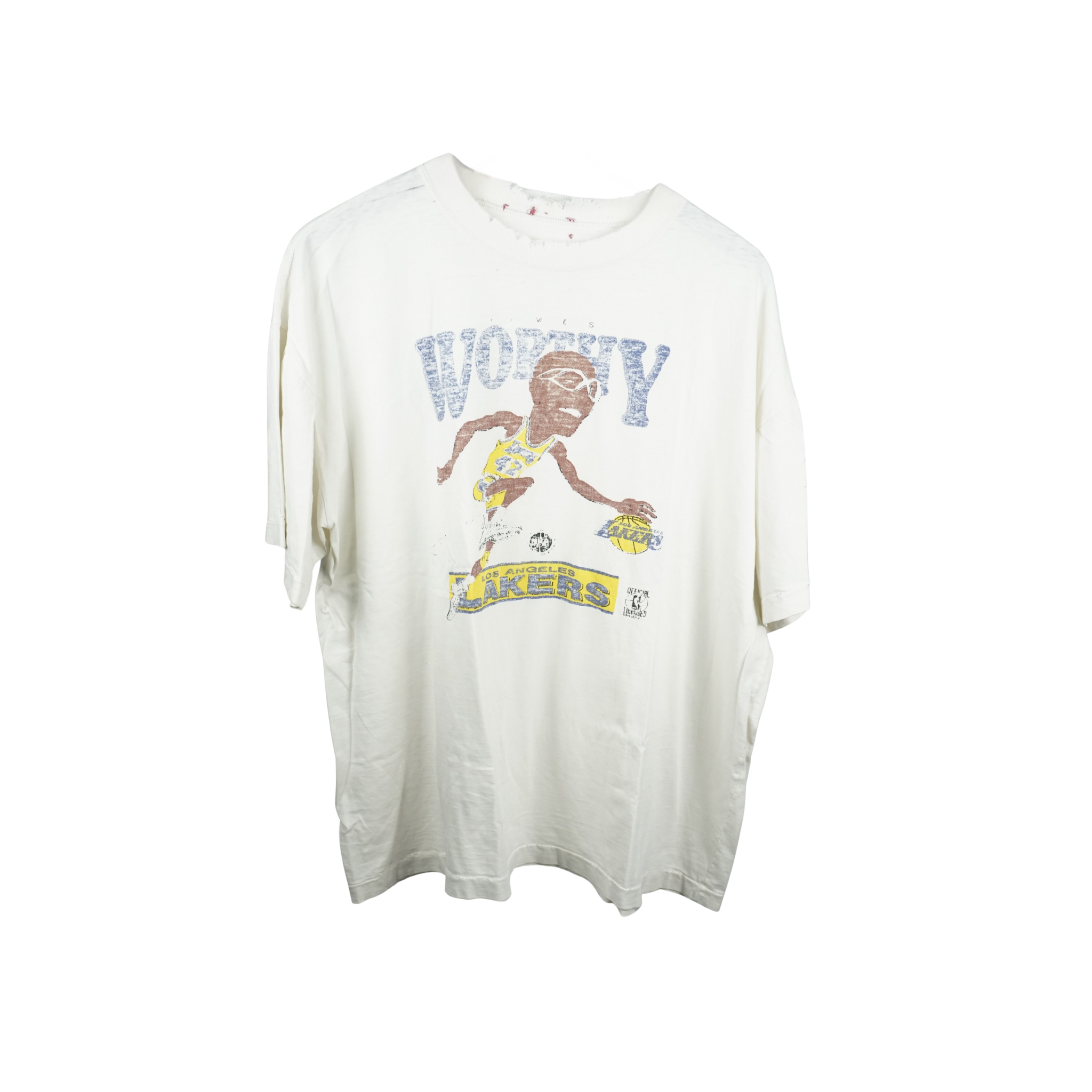 James Worthy Lakers tee "White"