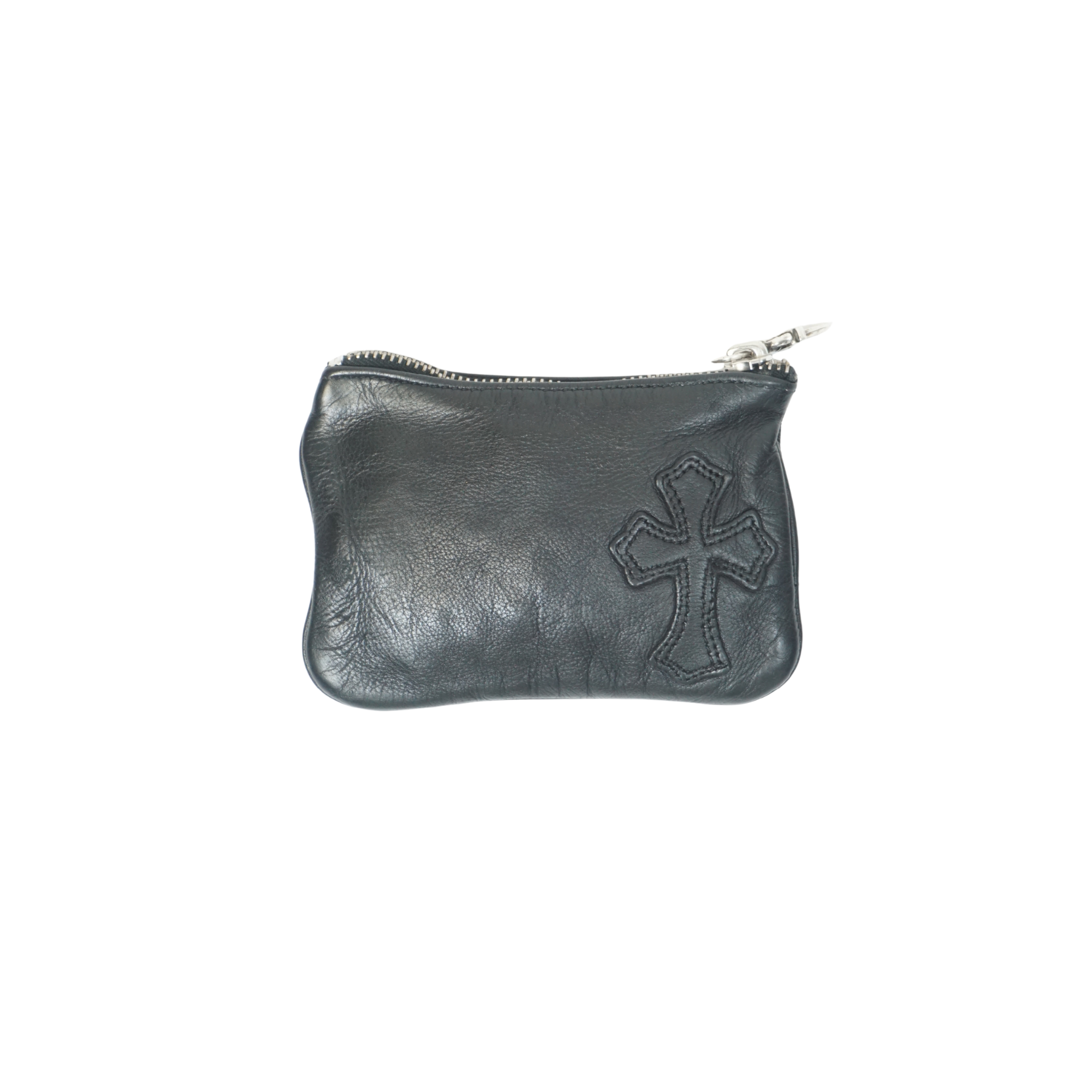 Cross Patch Zip Wallet