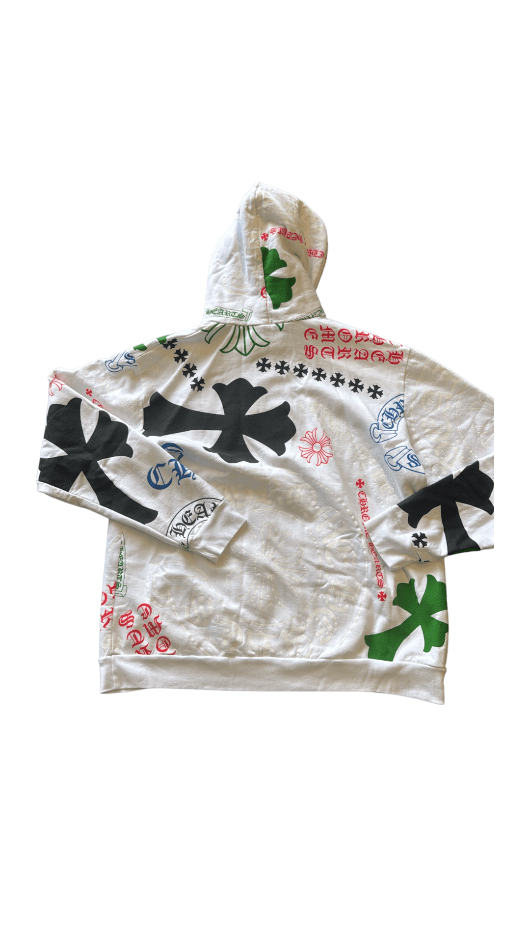 Stencil Hoodie “White“