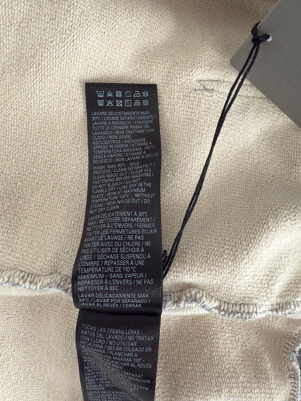 Balenciaga Tattoo Zip-Up Hoodie
