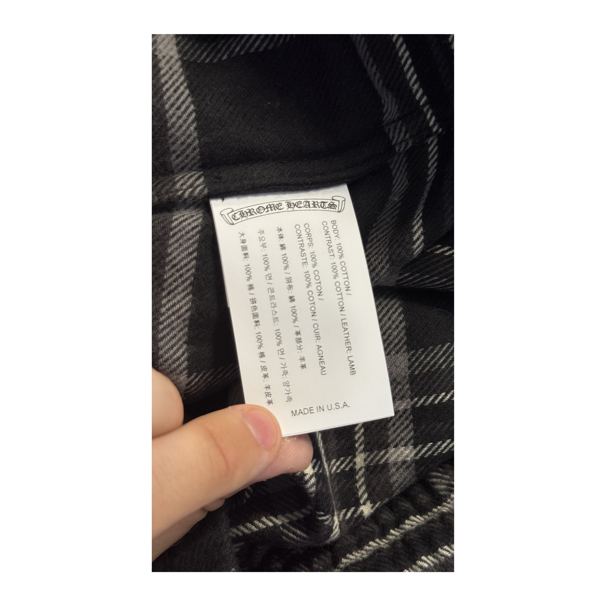 After School Cross Patch Plaid Flannel