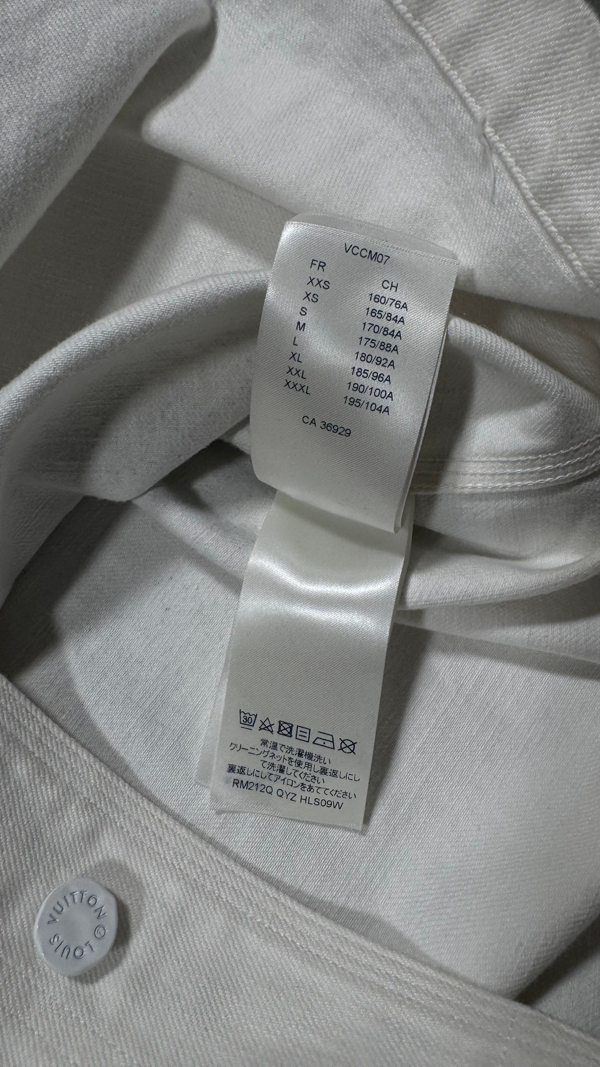 Gradient denim jacket