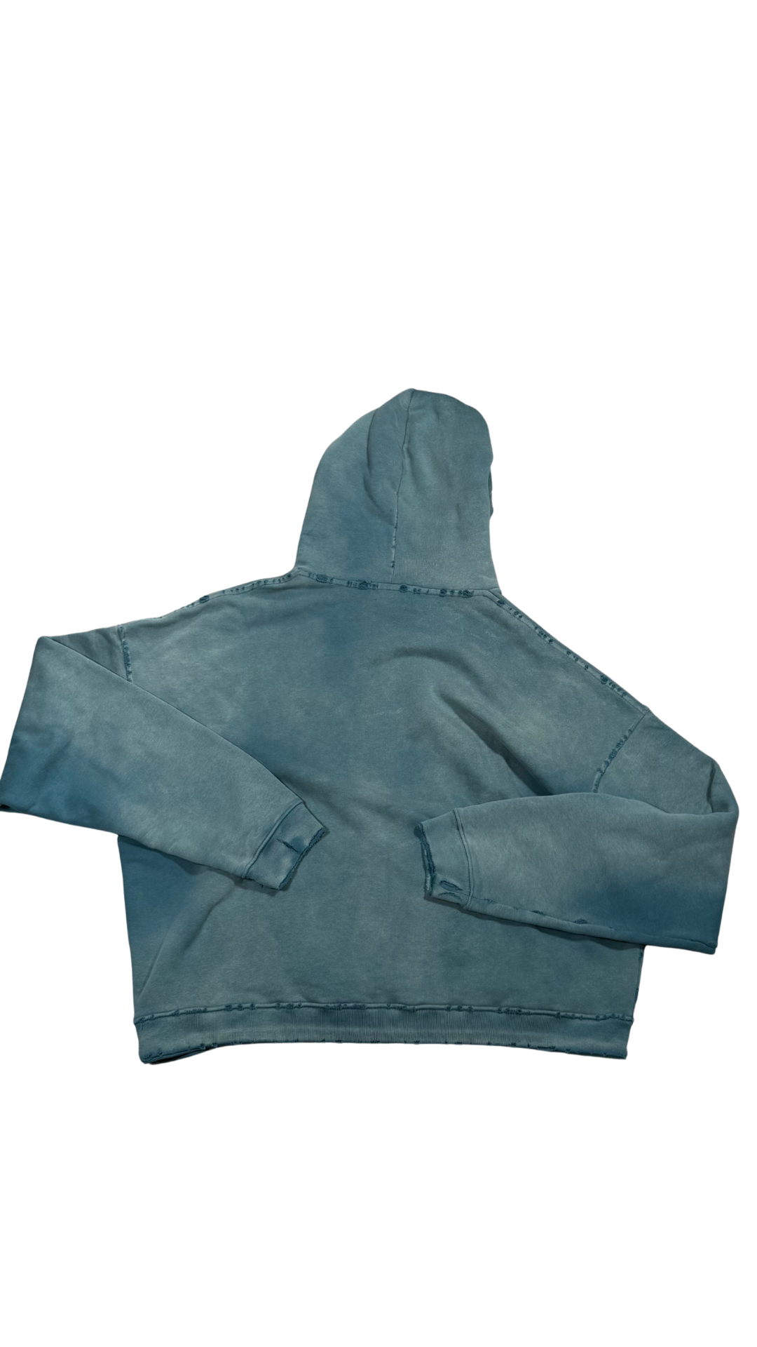 Sun faded aqua Classic Logo Hoodie “Blue“