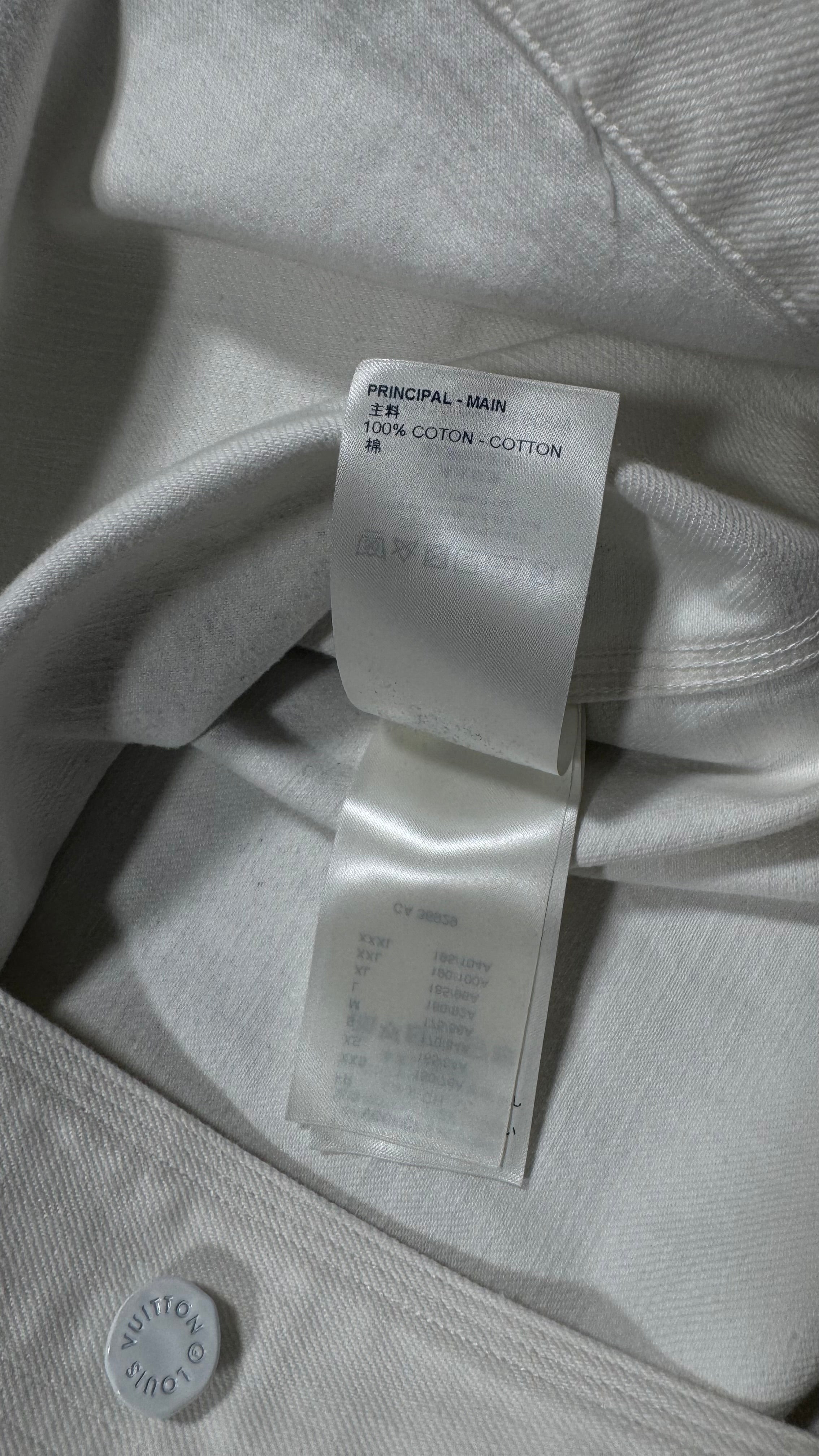 Gradient denim jacket