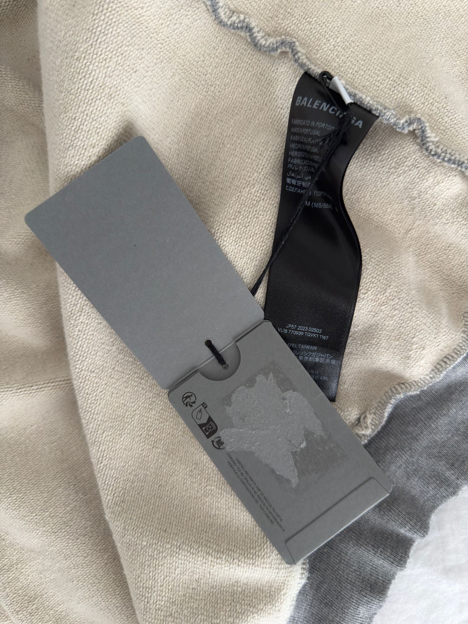 Balenciaga Tattoo Zip-Up Hoodie