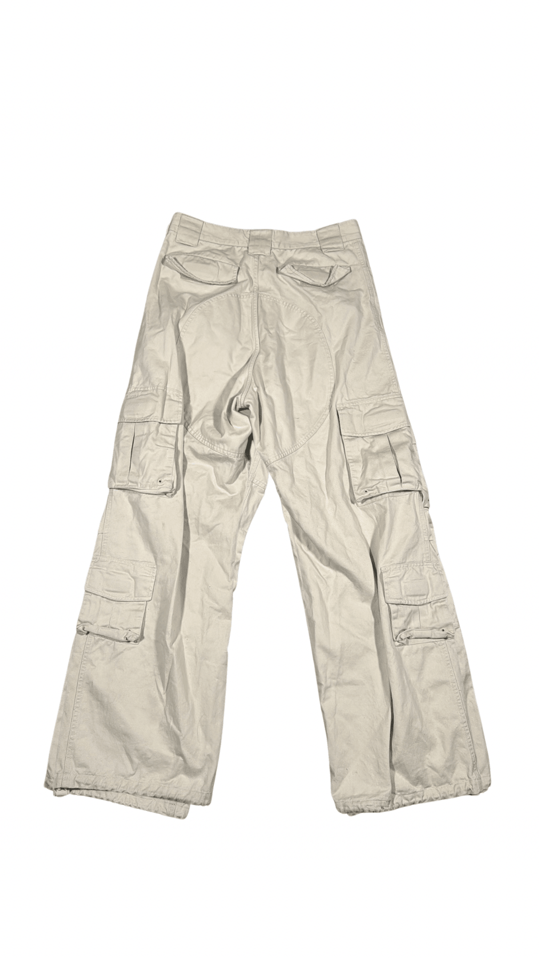 Cotton Cargo Trousers “Beige“