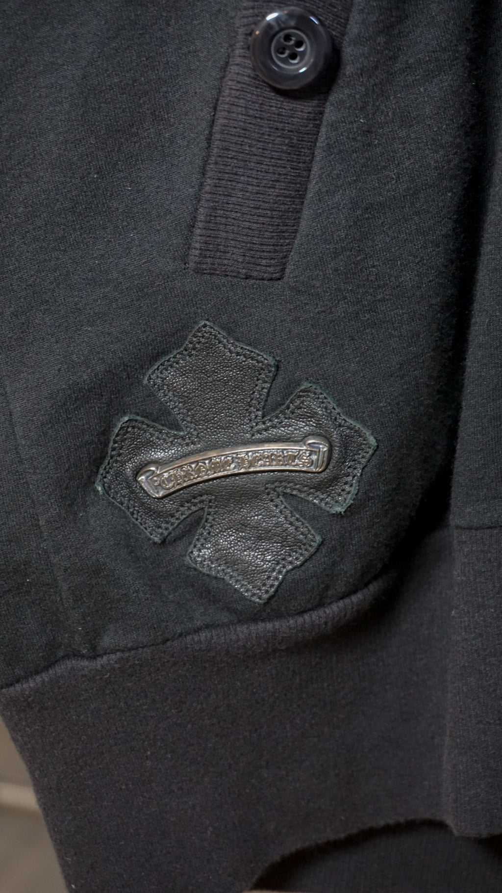 Patched Cardigan
