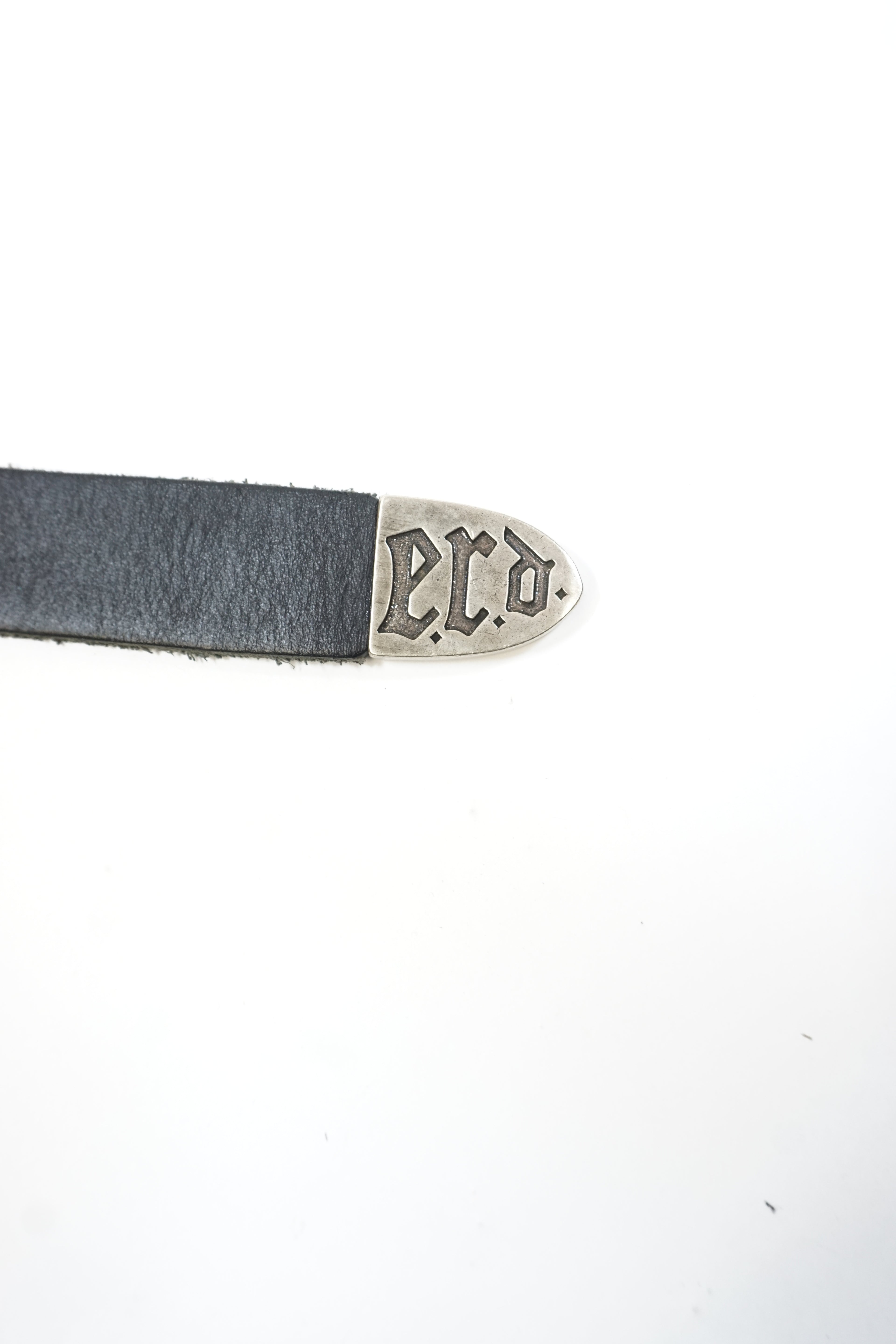 Leather Studded Cross Belt