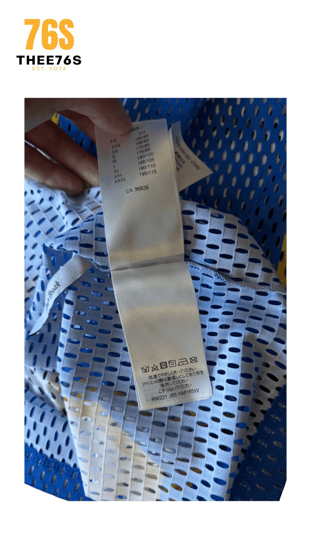 Football Jersey "Blue"
