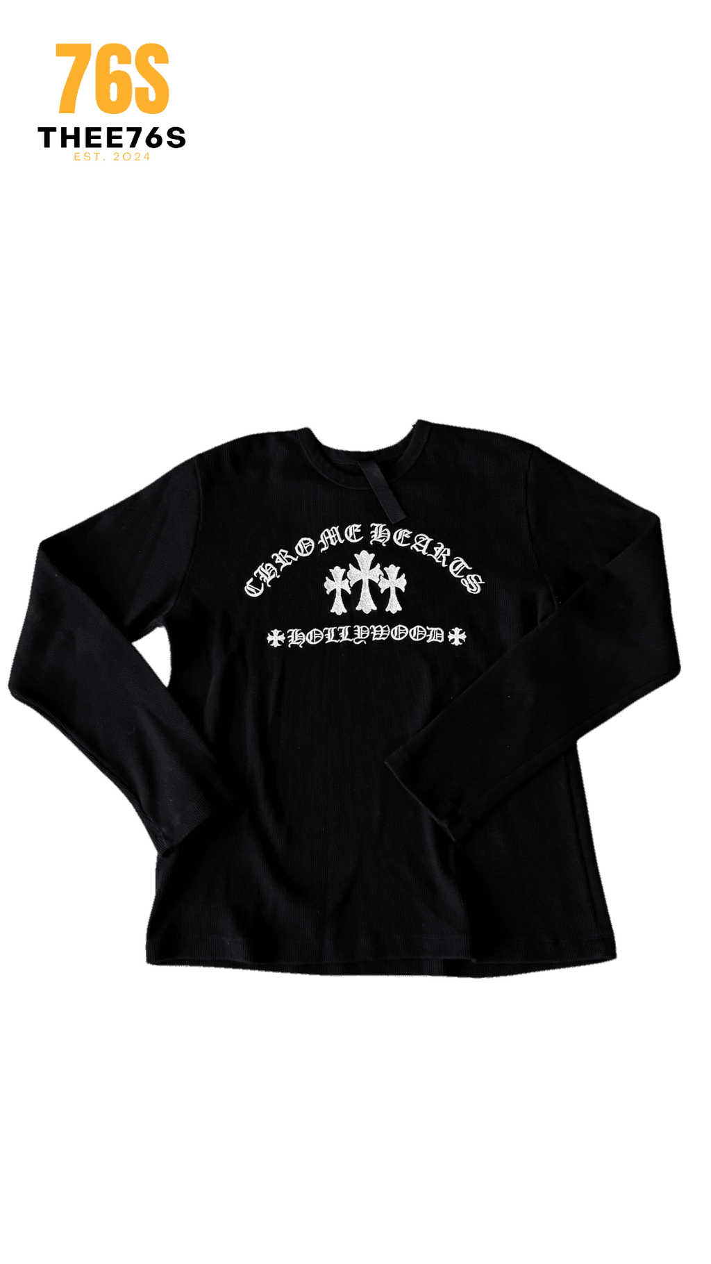 Waffe Triple Cross Long Sleeve "Black"