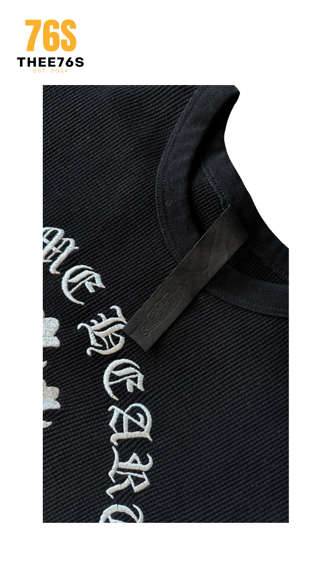 Waffe Triple Cross Long Sleeve "Black"