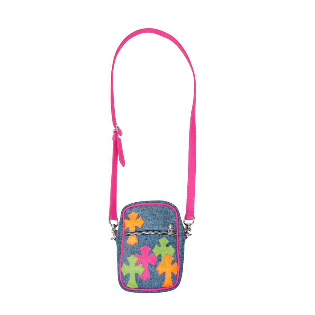 Multicolor Denim Taka bag