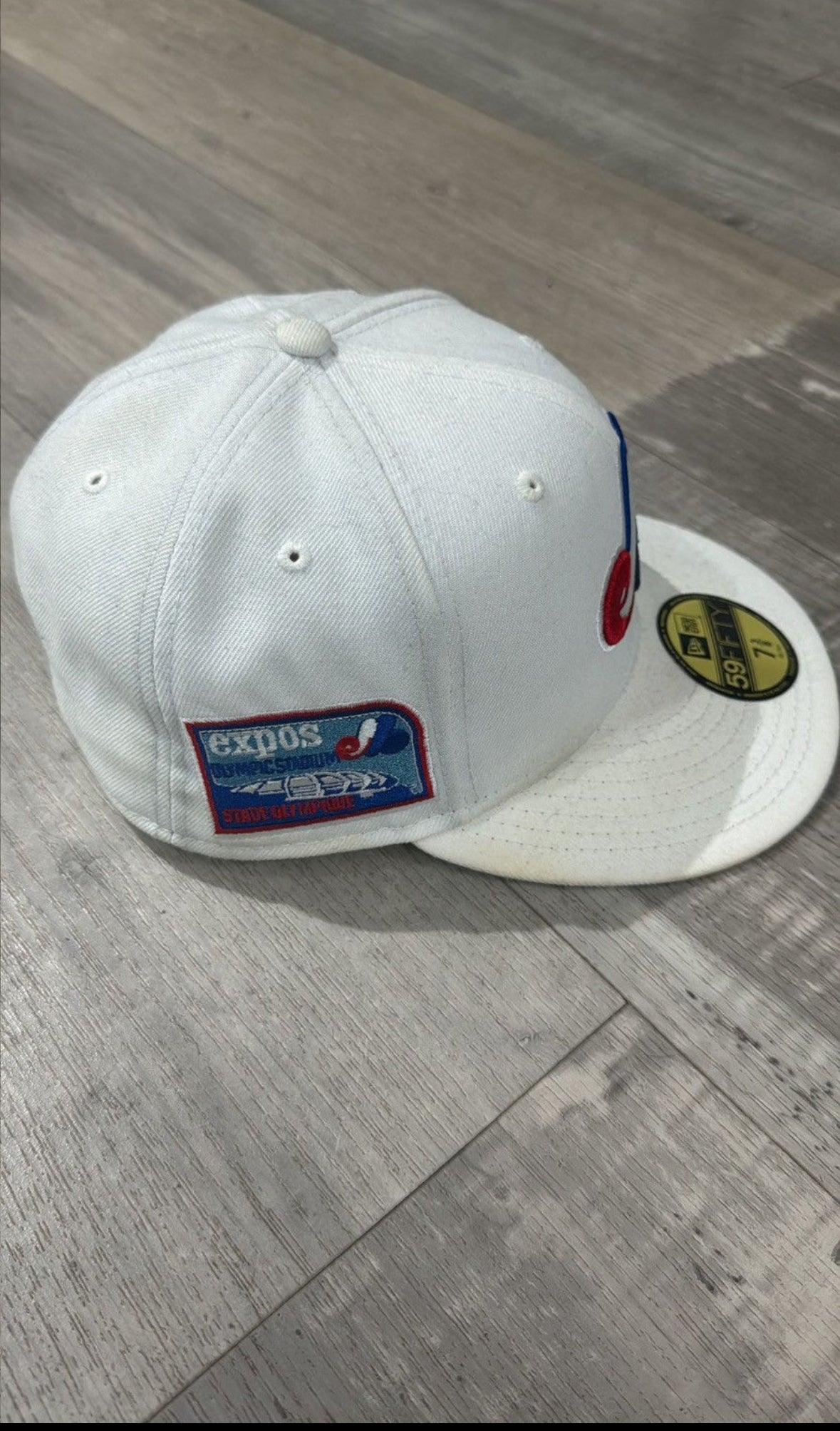 New Era Montreal Expos MLB Club Fitted Hat "White" - Thee76s