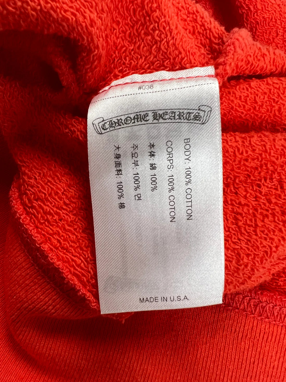 Chrome Hearts x Mattboy Sadistic Lipstick crewneck sweater