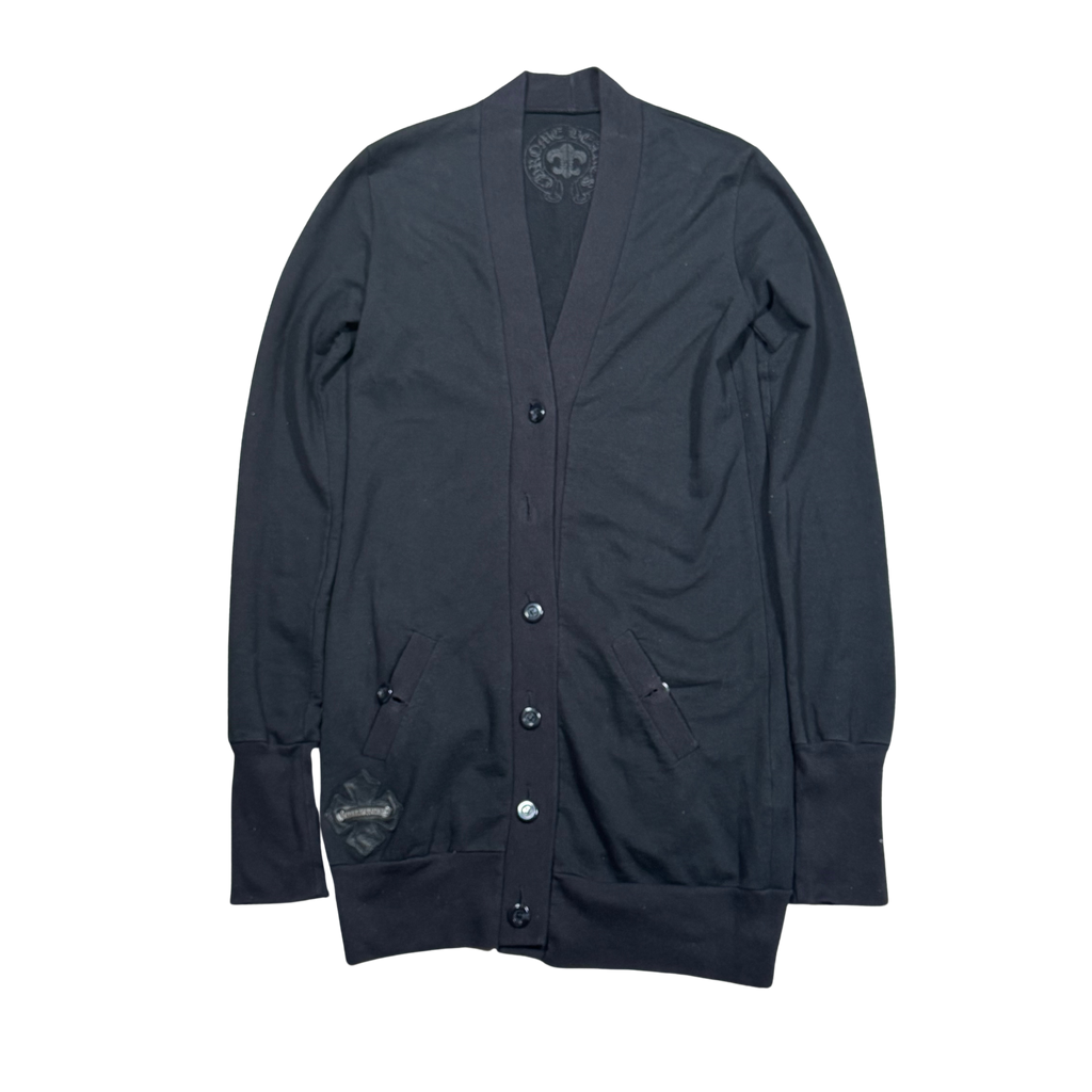 Patched Cardigan