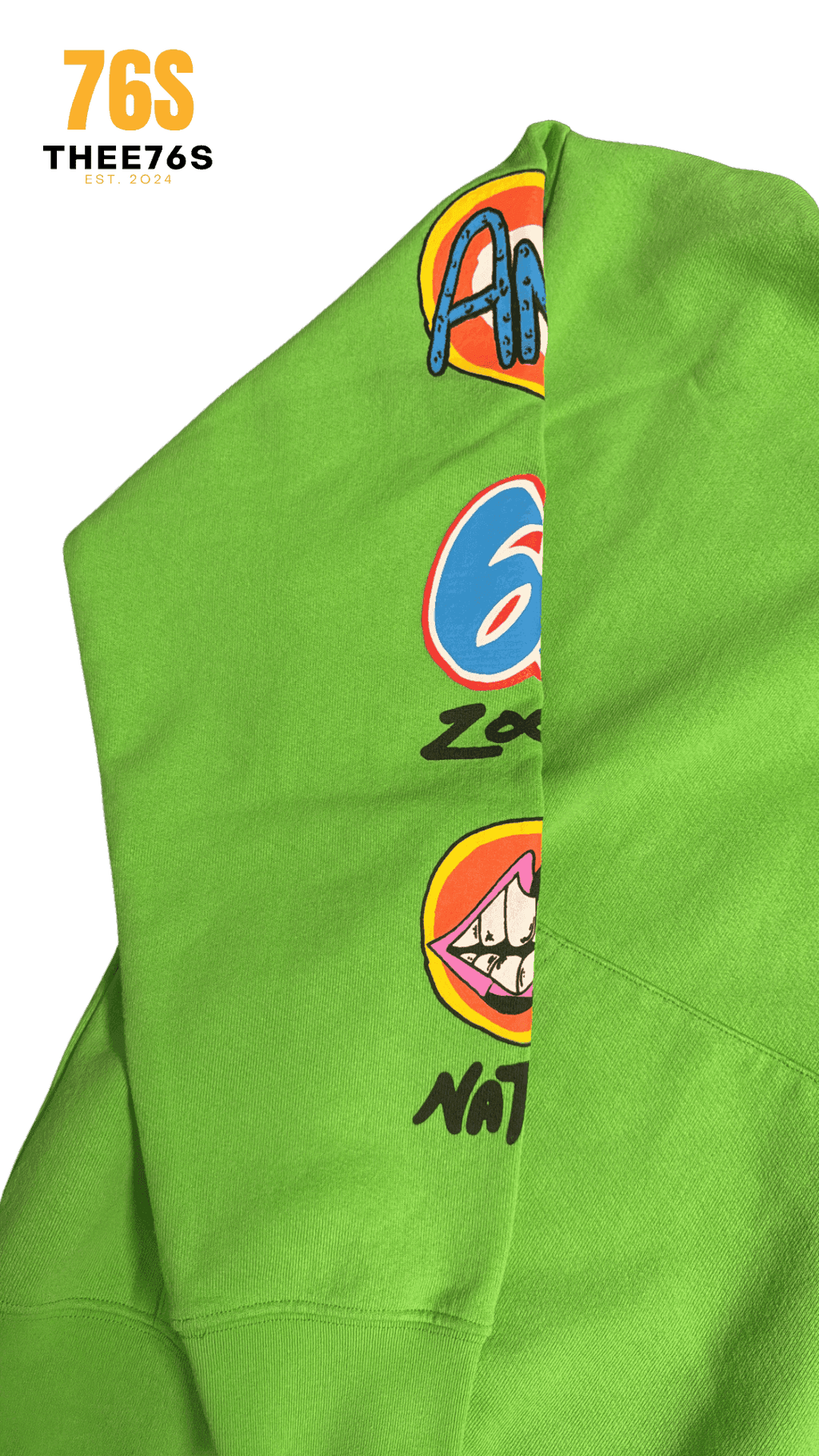 Sex Records Hoodie "Green" - Thee76s