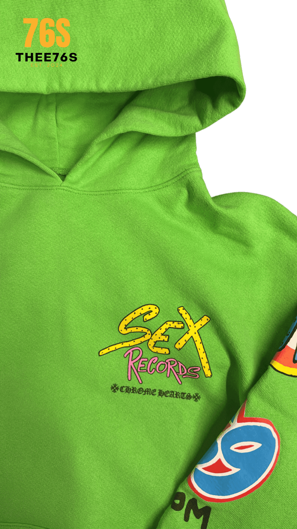 Sex Records Hoodie "Green" - Thee76s