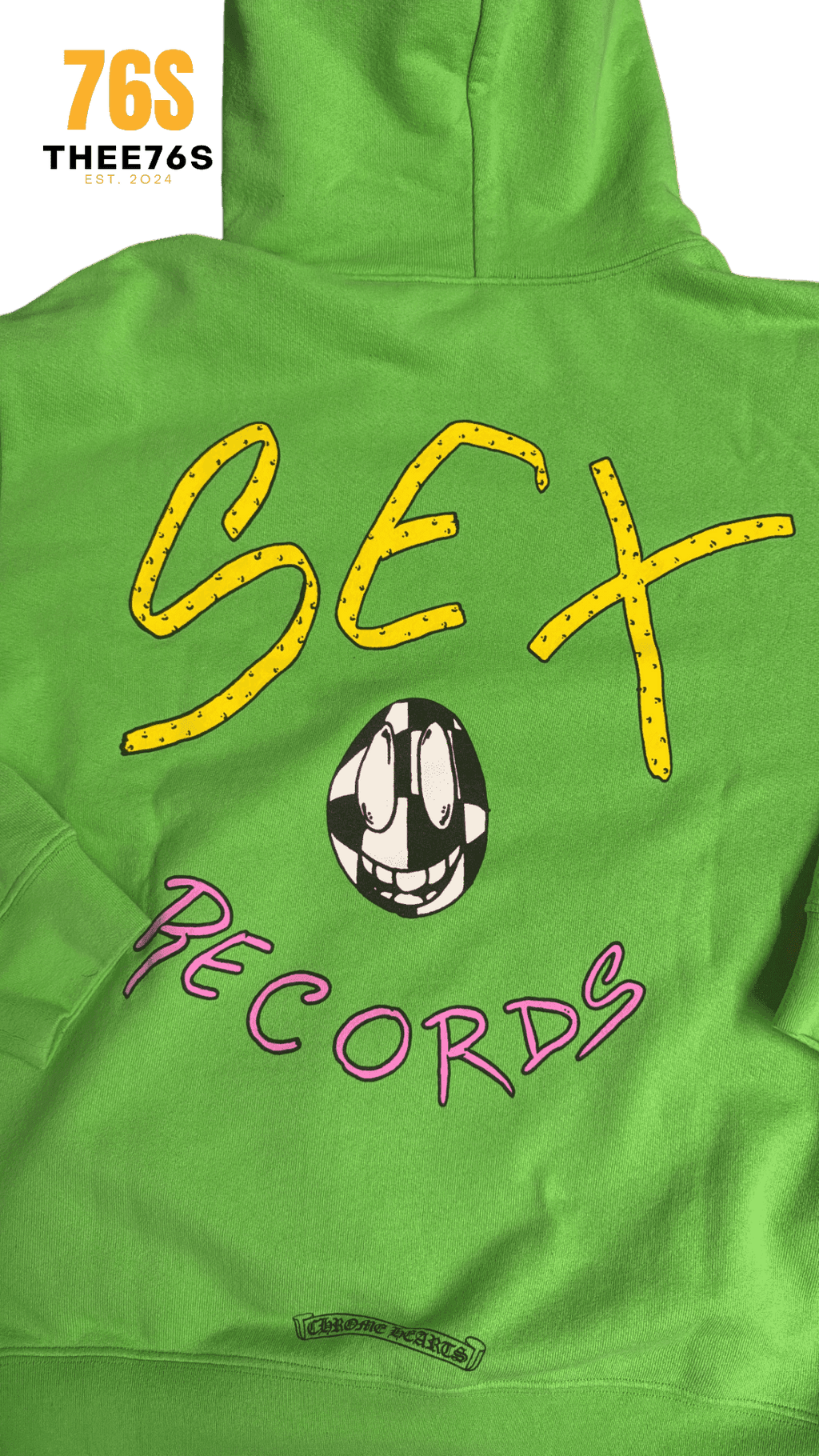 Sex Records Hoodie "Green" - Thee76s