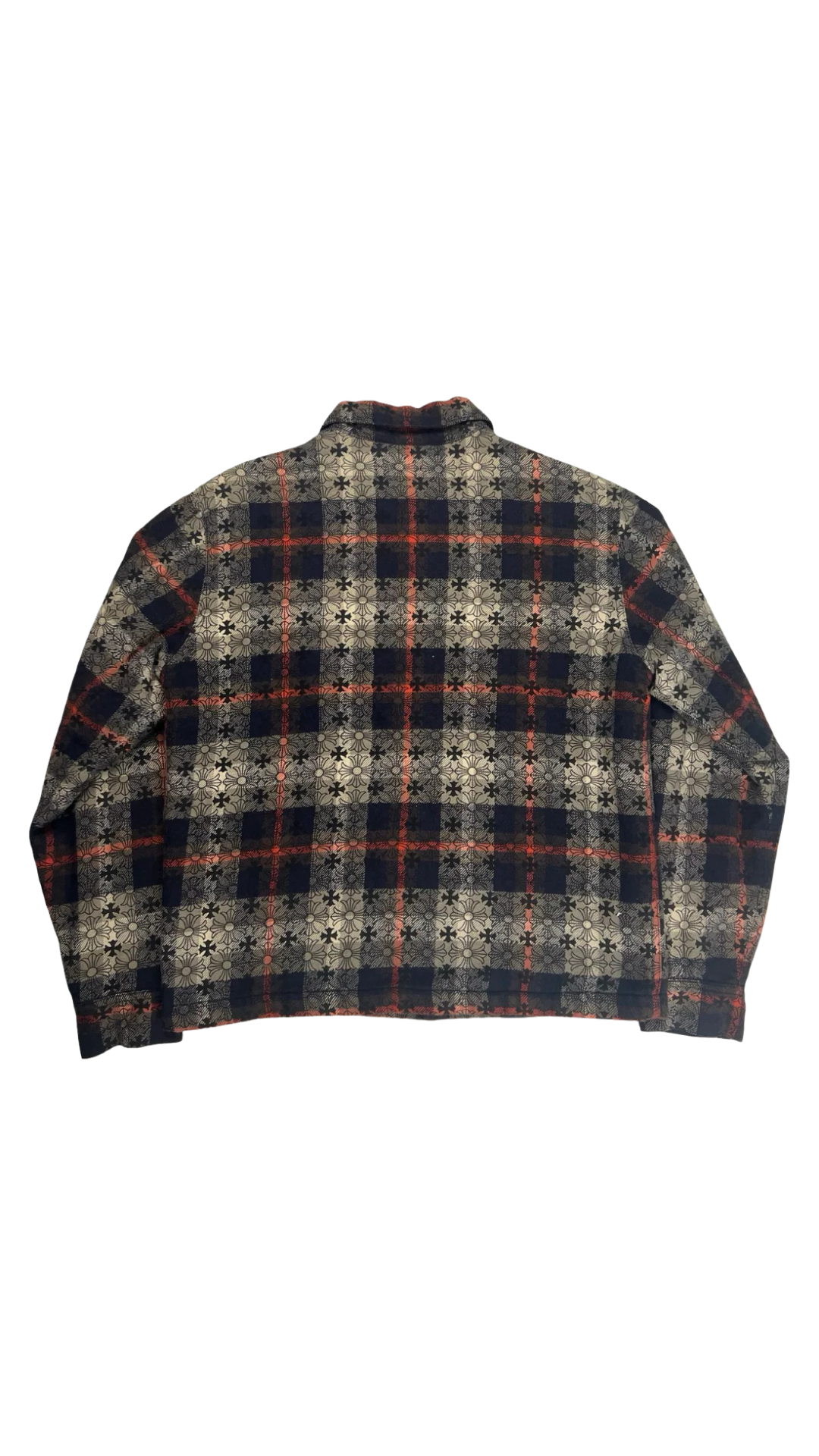 Chrome Hearts padded button up shirt