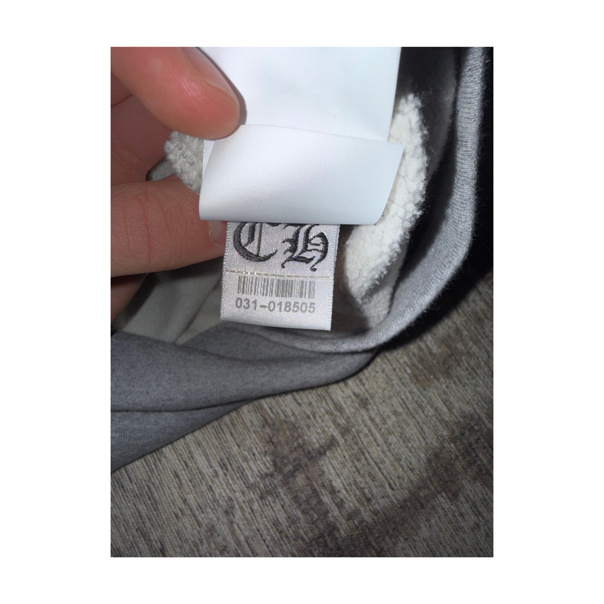 Grey Quarter Zip