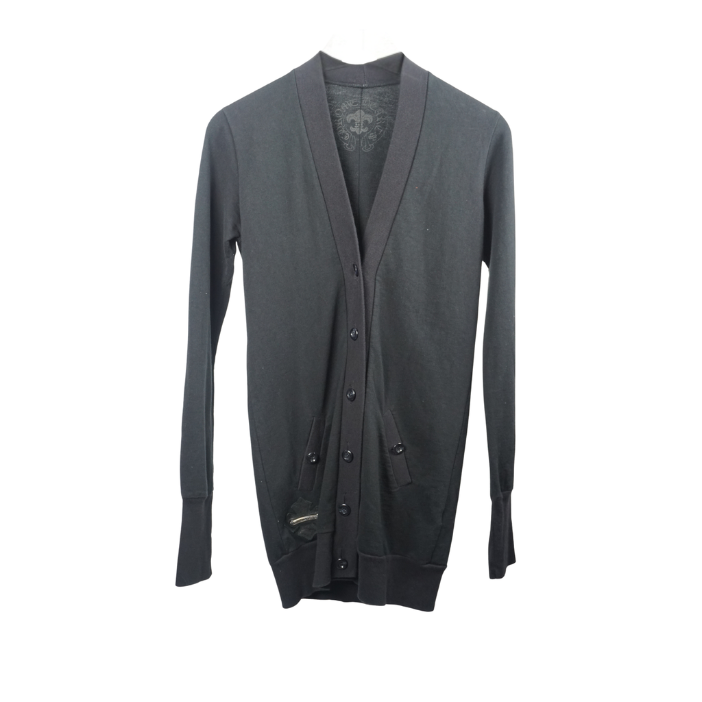 Patched Cardigan