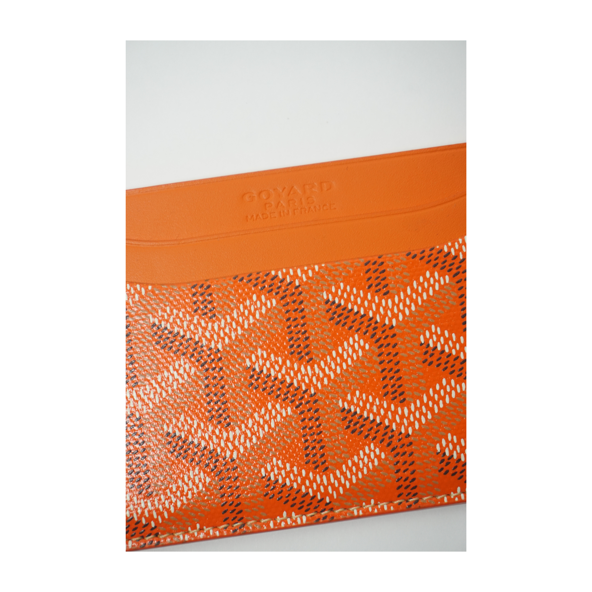 Saint Sulpice Card Wallet "Orange"
