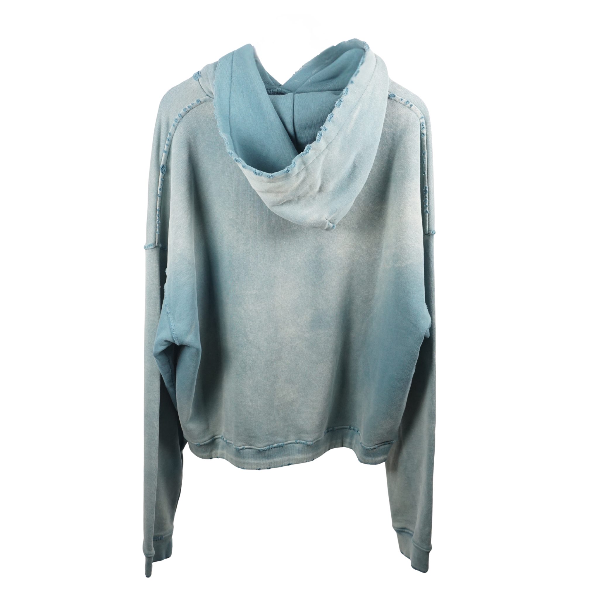Sun faded aqua Classic Logo Hoodie “Blue“