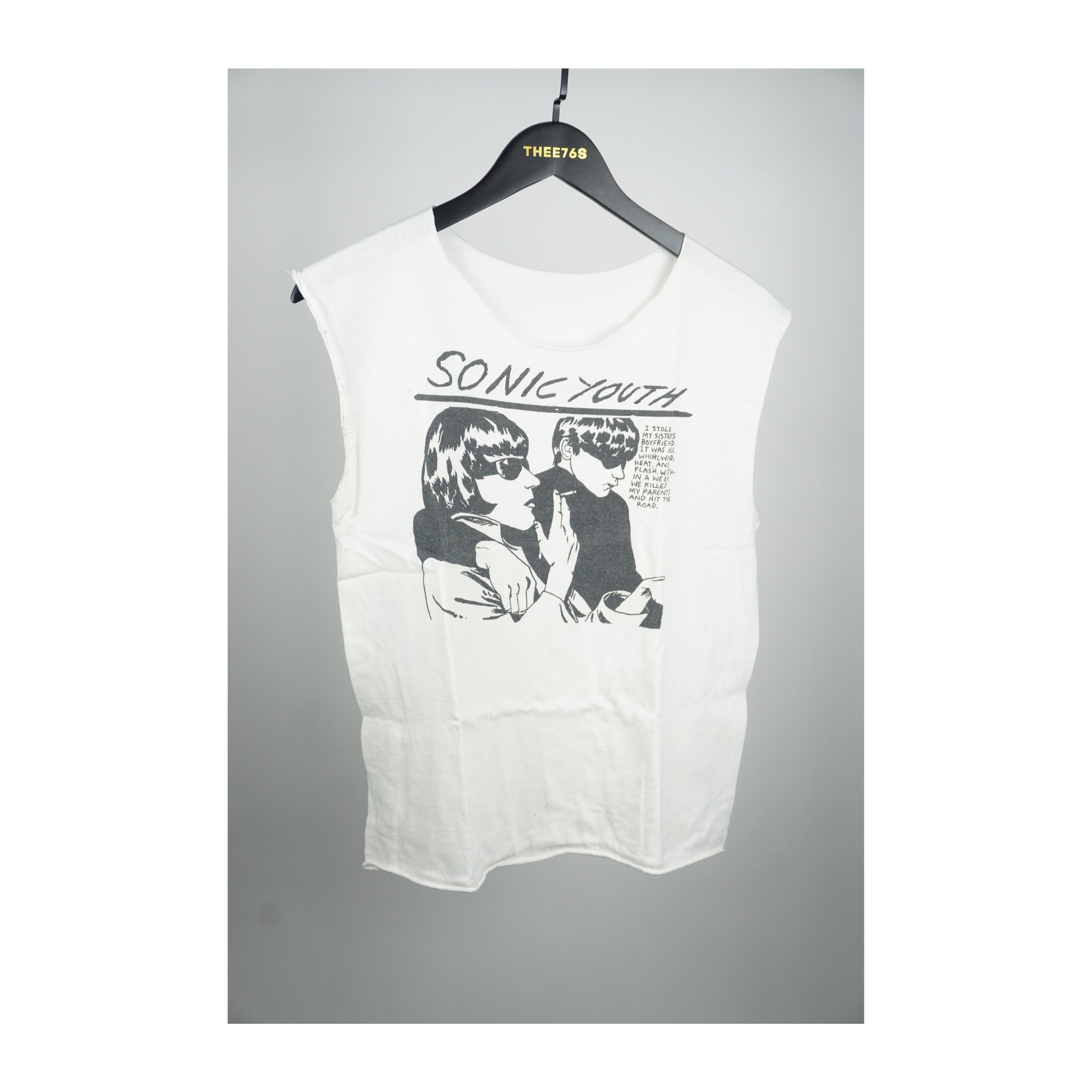 Sonic Youth tee "White"