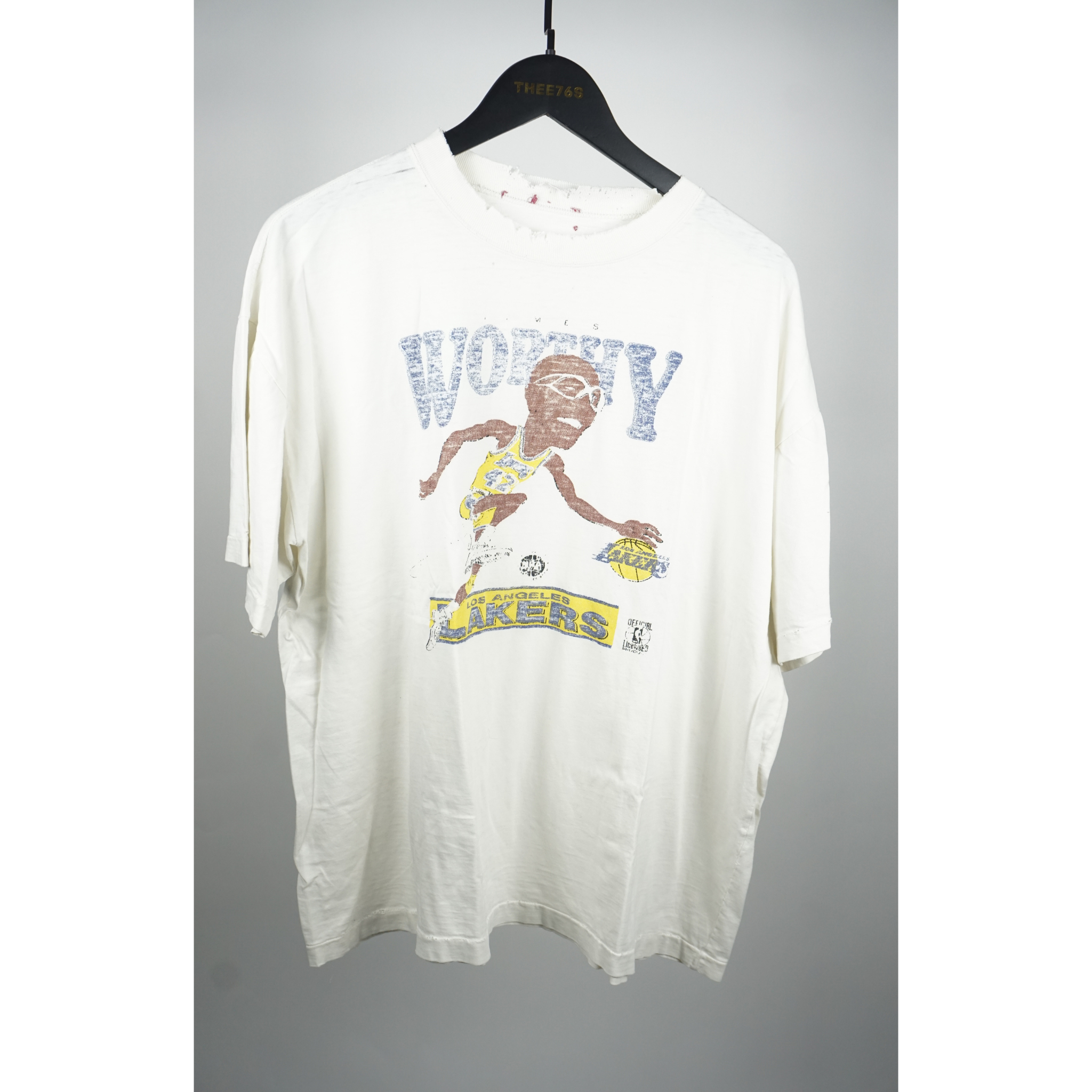 James Worthy Lakers tee "White"
