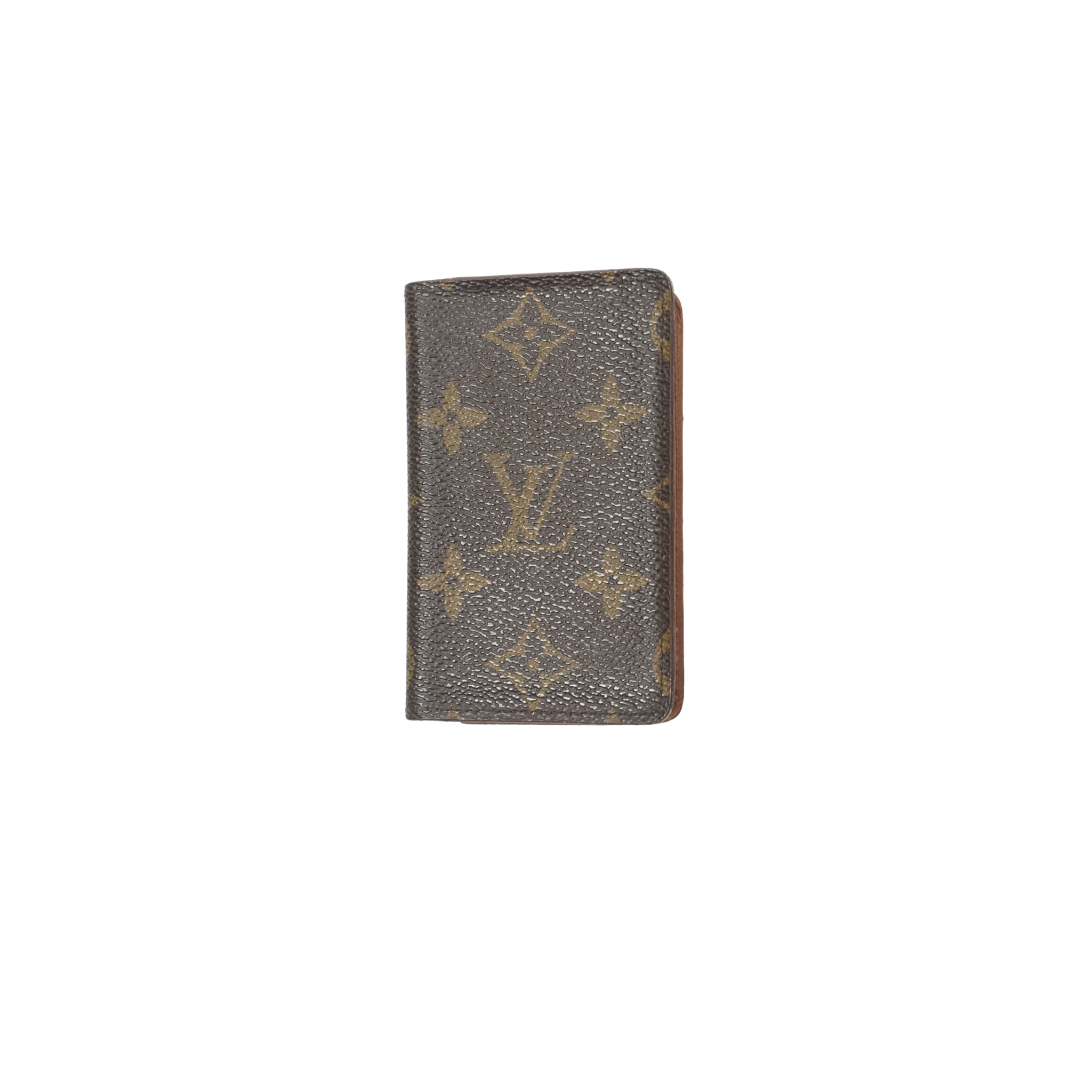 Monogram Card Holder "Brown"