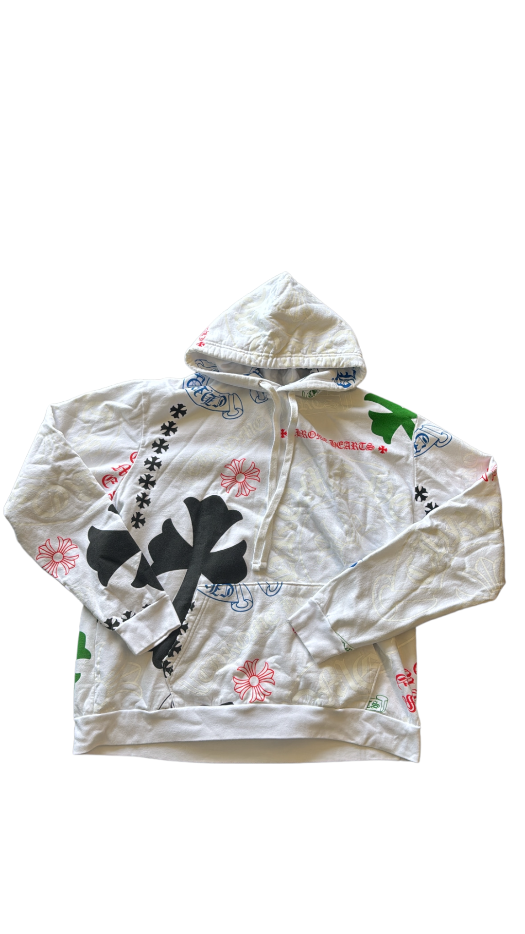 Stencil Hoodie “White“