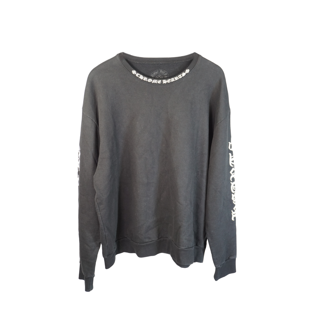 Neck Logo Crewneck Sweatshirt