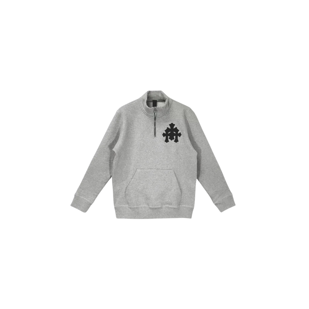 Grey Quarter Zip
