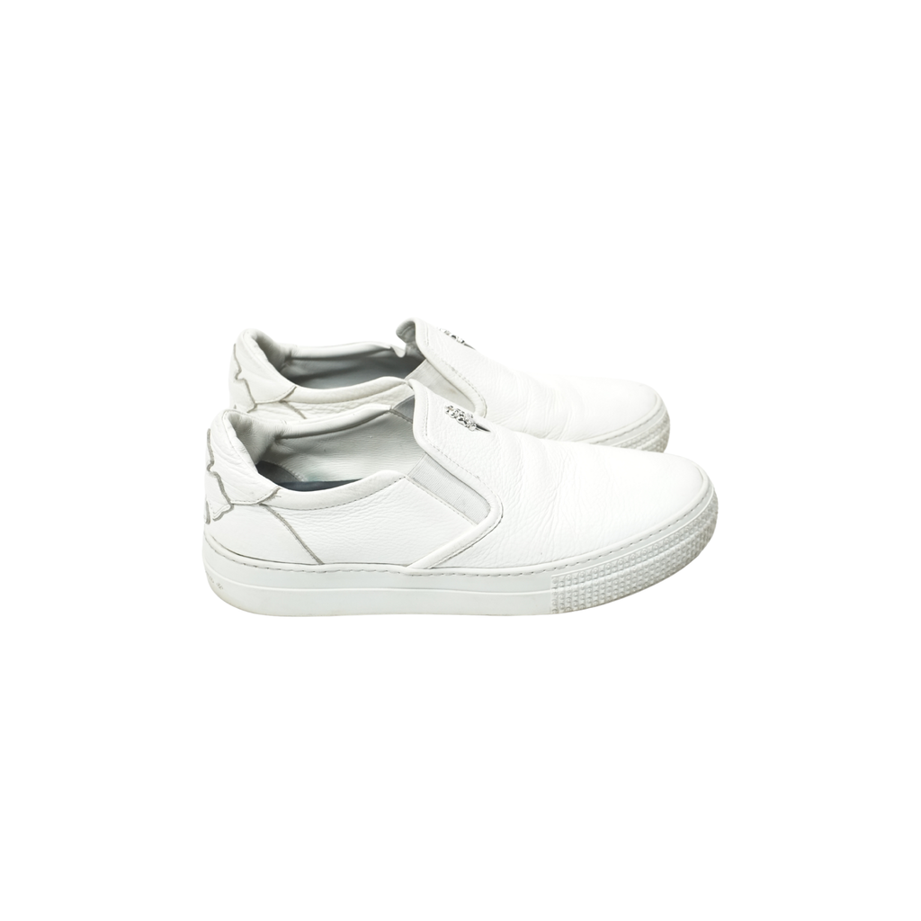 Leather Patch Dagger Slip on