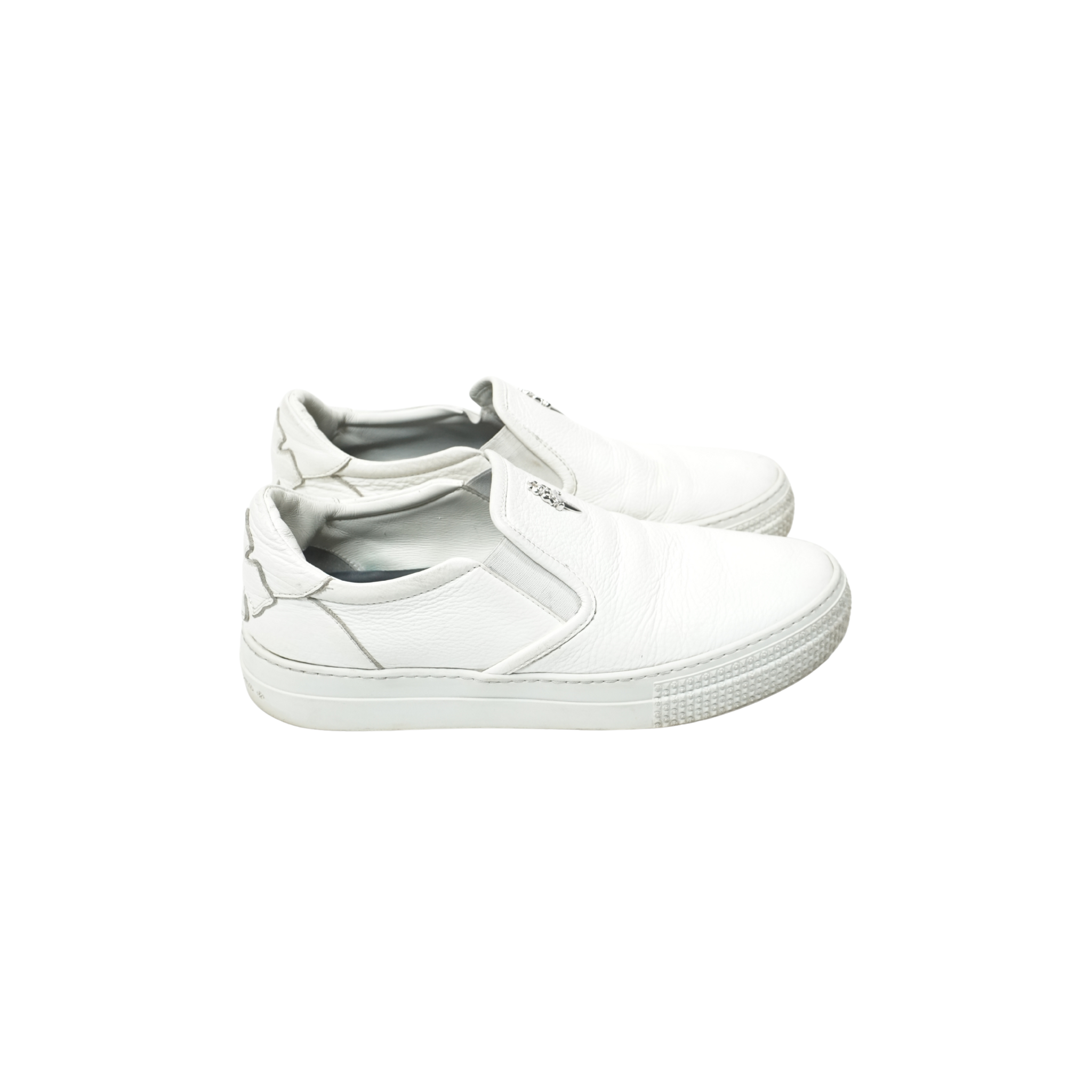 Leather Patch Dagger Slip on