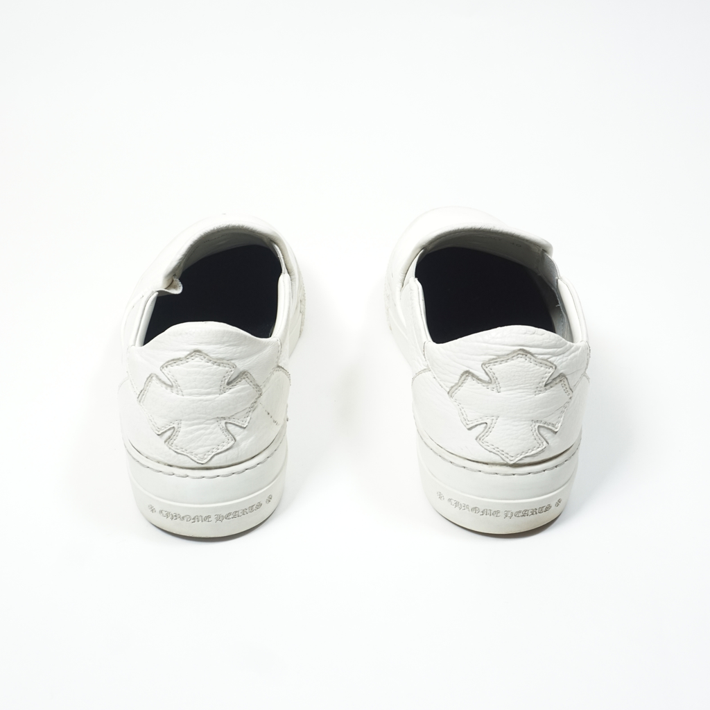 Leather Patch Dagger Slip on